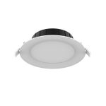 Noxion LED Downlight Hera Plat Wit 9W 900lm - 827-840 CCT | 132mm - Zaagmaat 118mm