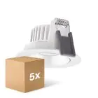Voordeelpak 5x Ledvance LED  SPOT ADJUST Aluminium  8W 680lm 36D - 930 Warm Wit | Zaagmaat 68mm - IP20 - Beste Kleurweergave -  Dimbaar